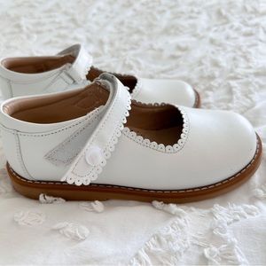 White Mary Janes